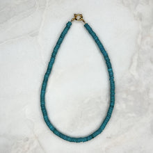  Blue Magnesite Gemstone Necklace - Tria Made, LLC