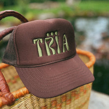  Brown Trucker Hat - Tria Made, LLC