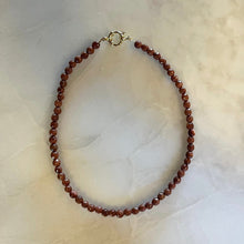  Gold Sandstone Gemstone Necklace - Tria Made, LLC