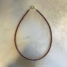  Gold Sandstone Long Layering Necklace - Tria Made, LLC