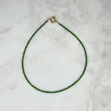  Green Mini Gemstone Necklace - Tria Made, LLC