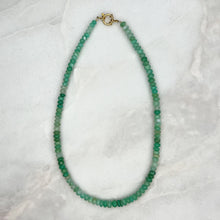  Green Opal Long Layering Gemstone Necklace - Tria Made, LLC