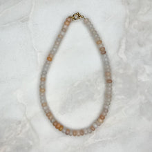  Peach Gemstone Necklace - Tria Made, LLC