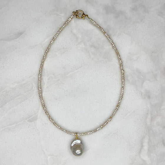 Pearls on Pearls Layering Necklace - Tria Made, LLC