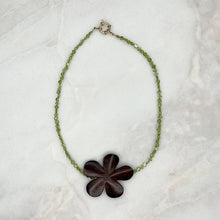  Peridot Bloom Gemstone Necklace - Tria Made, LLC