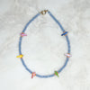 Periwinkle Birds and the Beads Necklace - Tria Made, LLC