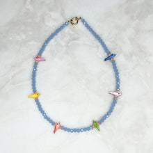  Periwinkle Birds and the Beads Necklace - Tria Made, LLC