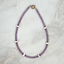  Purple & Magenta Birds and the Beads Necklace - Tria Made, LLC