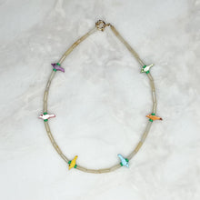  Rainbow Birds and the Beads Necklace - Tria Made, LLC