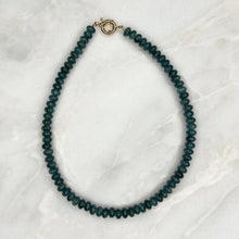  Smokey Teal Quartz Gemstone Necklace - Tria Made, LLC