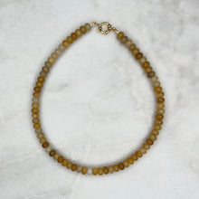  Yellow Jade Gemstone Necklace - Tria Made, LLC